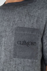 CAMISETA OVERSIZED MASCLINA PETRA NEGRO CLEMONT - Clemont Oficial