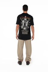 CAMISETA OVERSIZED MASCULINA ABBRACCIO NEGRO CLEMONT - Clemont Oficial