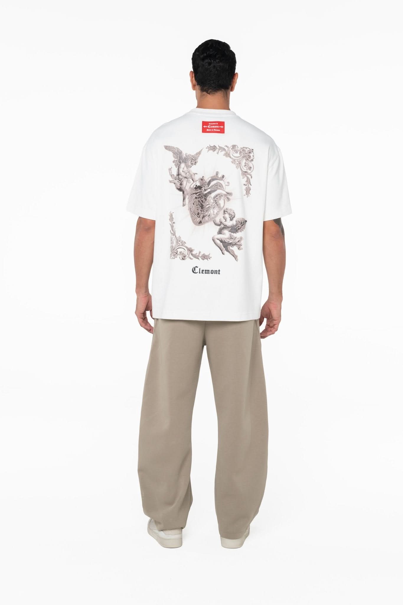 CAMISETA OVERSIZED MASCULINA RIFIORIRE CREMA CLEMONT - Clemont Oficial