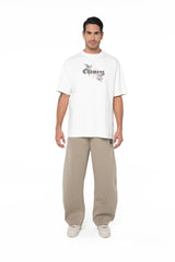 CAMISETA OVERSIZED MASCULINA RIFIORIRE CREMA CLEMONT - Clemont Oficial