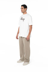 CAMISETA OVERSIZED MASCULINA RIFIORIRE CREMA CLEMONT - Clemont Oficial