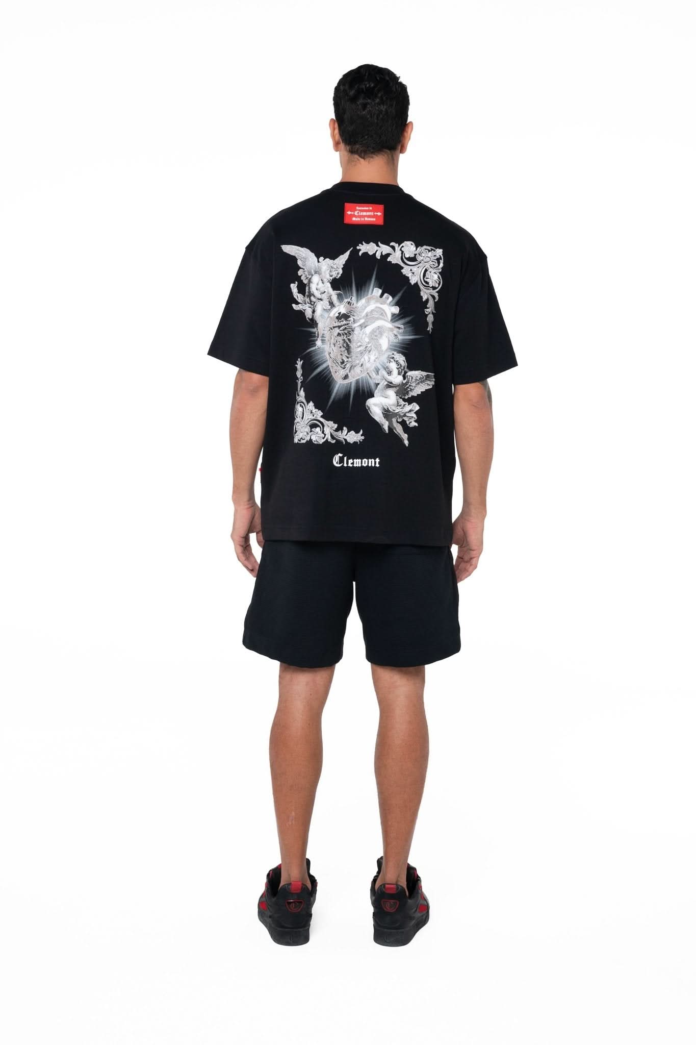 CAMISETA OVERSIZED MASCULINA RIFIORIRE NEGRO CLEMONT - Clemont Oficial