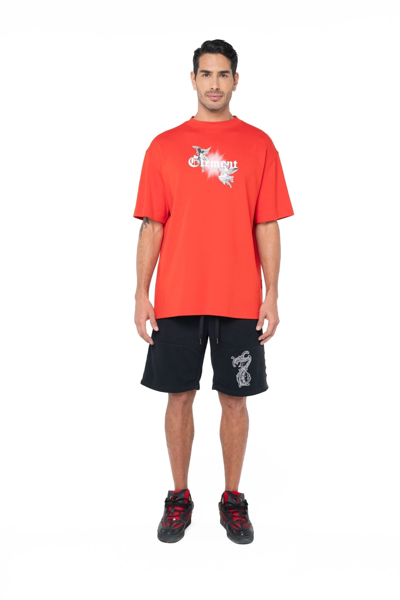 CAMISETA OVERSIZED MASCULINA RIFIORIRE ROJO CLEMONT - Clemont Oficial