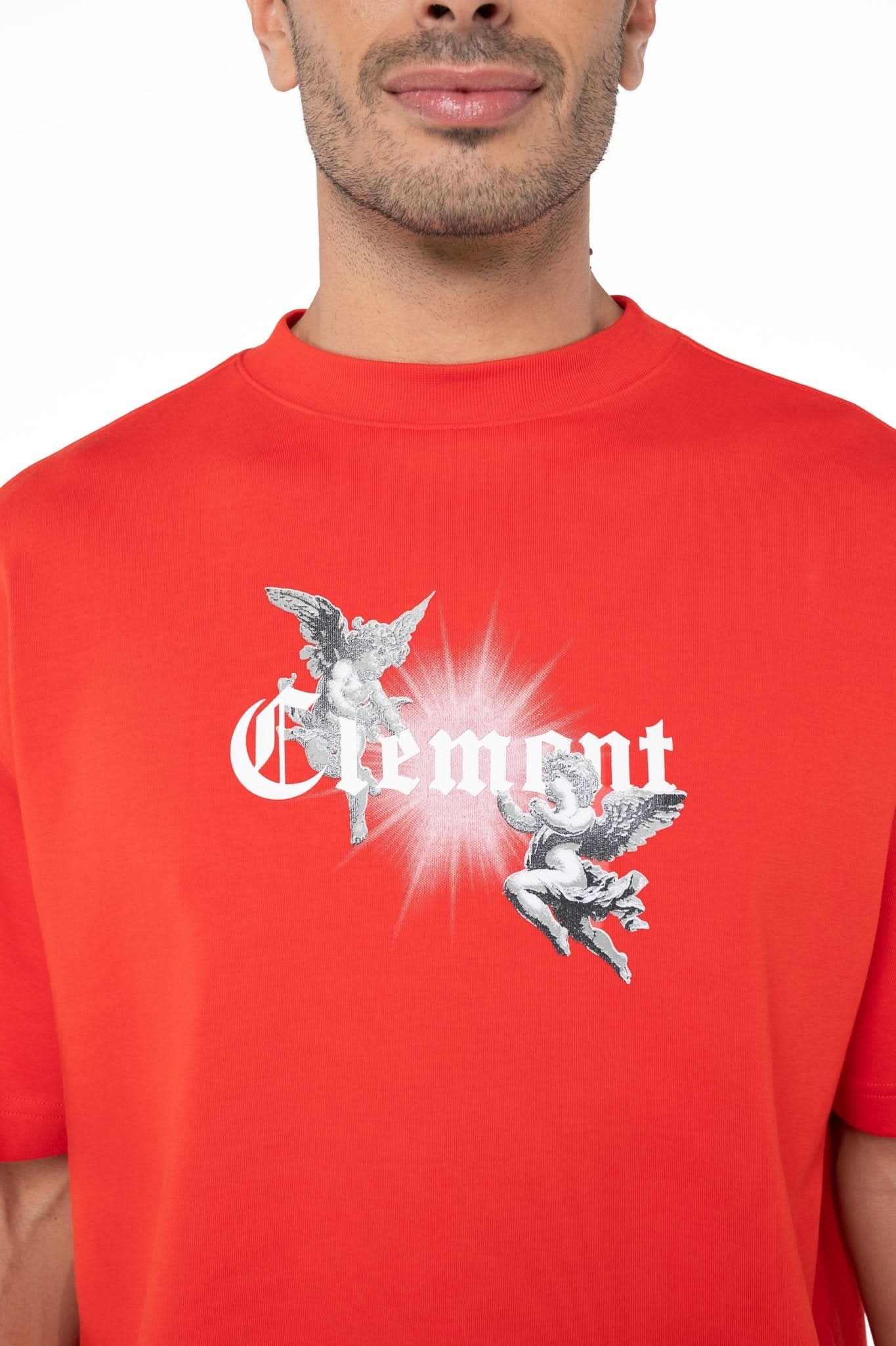 CAMISETA OVERSIZED MASCULINA RIFIORIRE ROJO CLEMONT - Clemont Oficial
