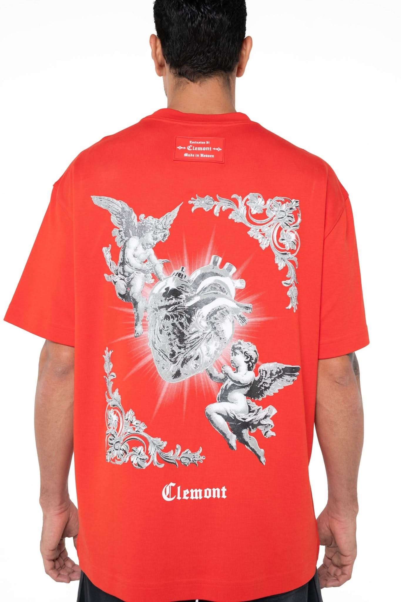 CAMISETA OVERSIZED MASCULINA RIFIORIRE ROJO CLEMONT - Clemont Oficial