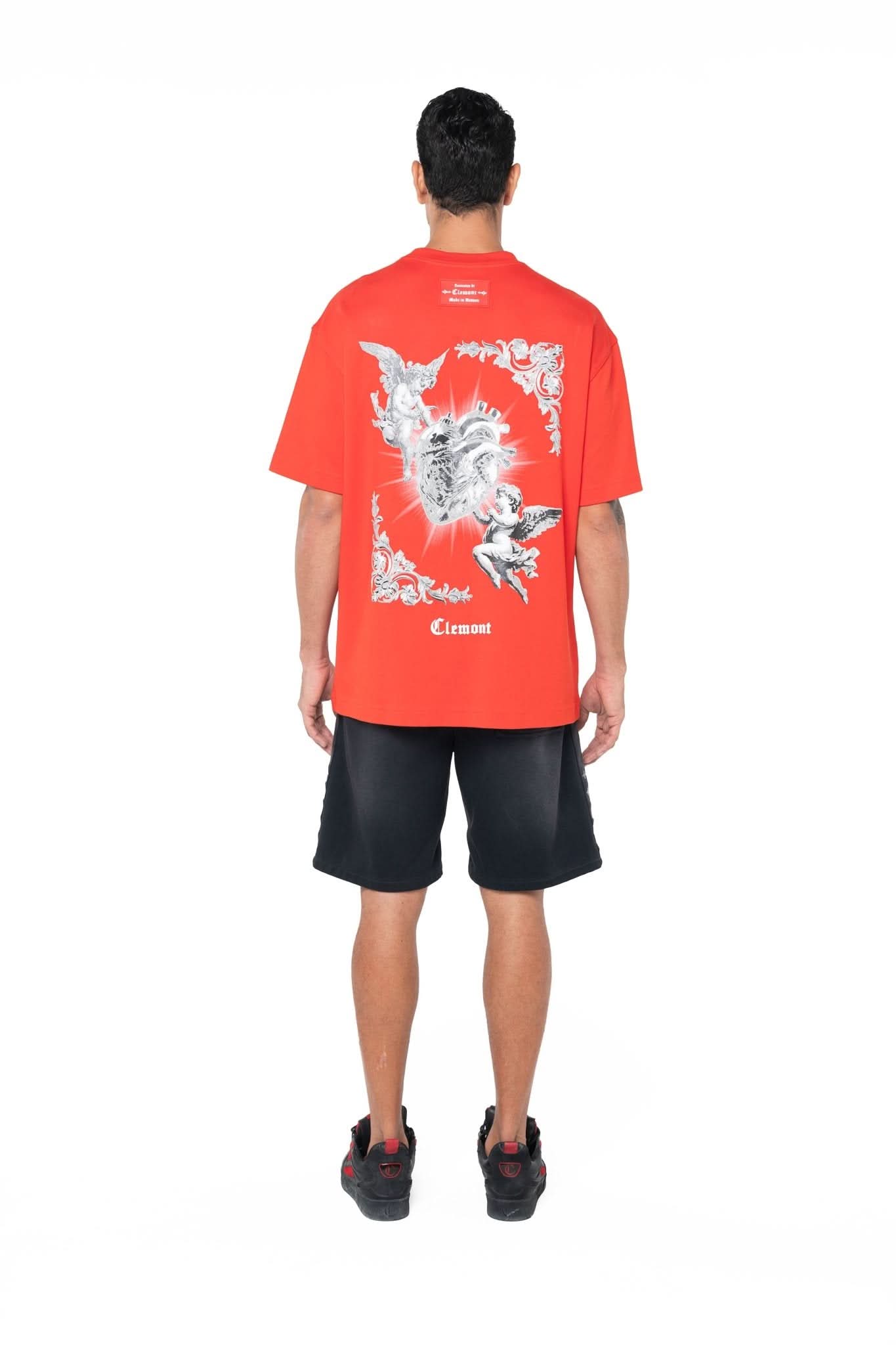 CAMISETA OVERSIZED MASCULINA RIFIORIRE ROJO CLEMONT - Clemont Oficial