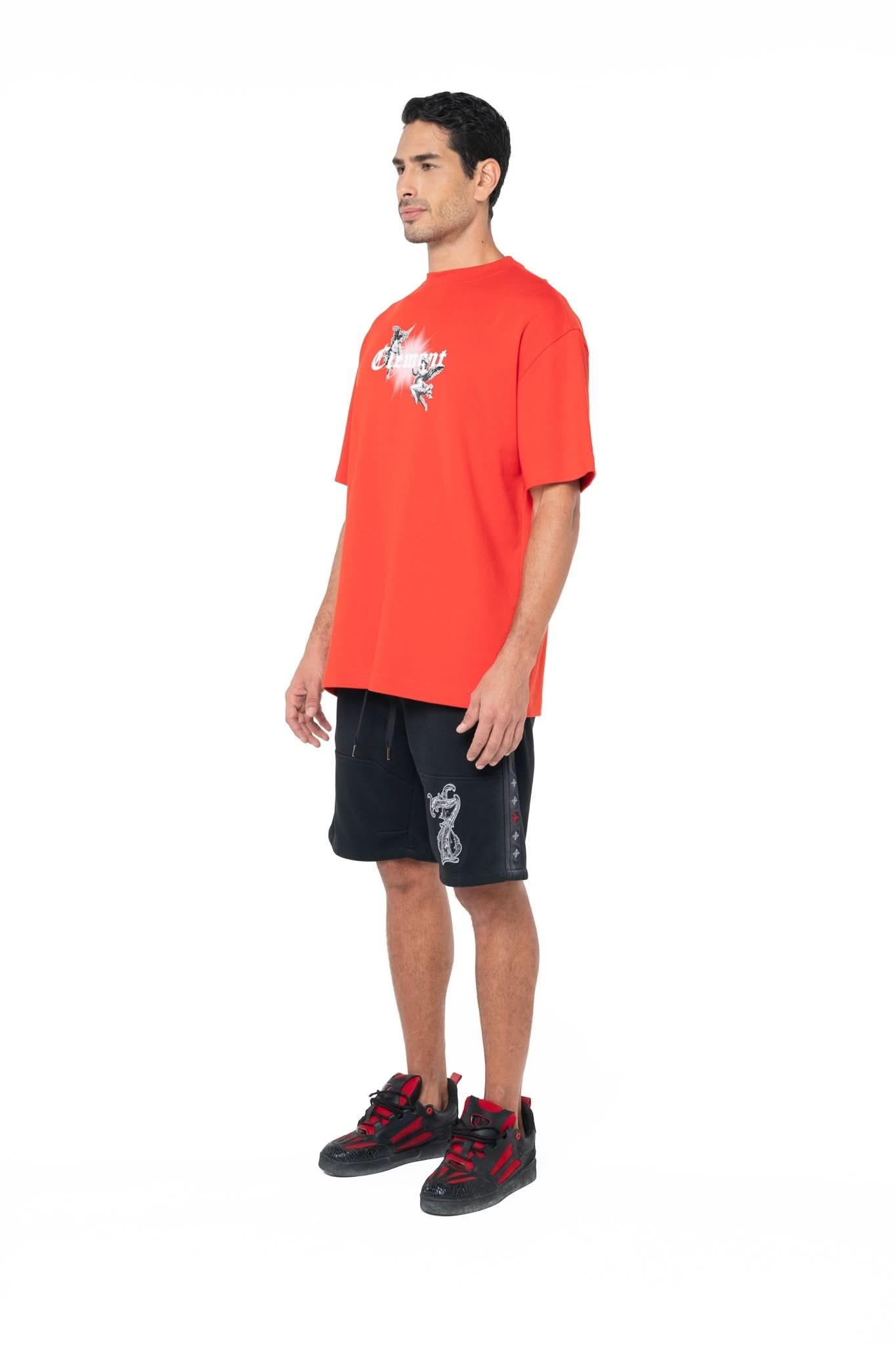 CAMISETA OVERSIZED MASCULINA RIFIORIRE ROJO CLEMONT - Clemont Oficial