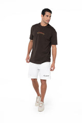 CAMISETA OVERSIZED MASCULINO ABBRACCIO MOCCA CLEMONT - Clemont Oficial