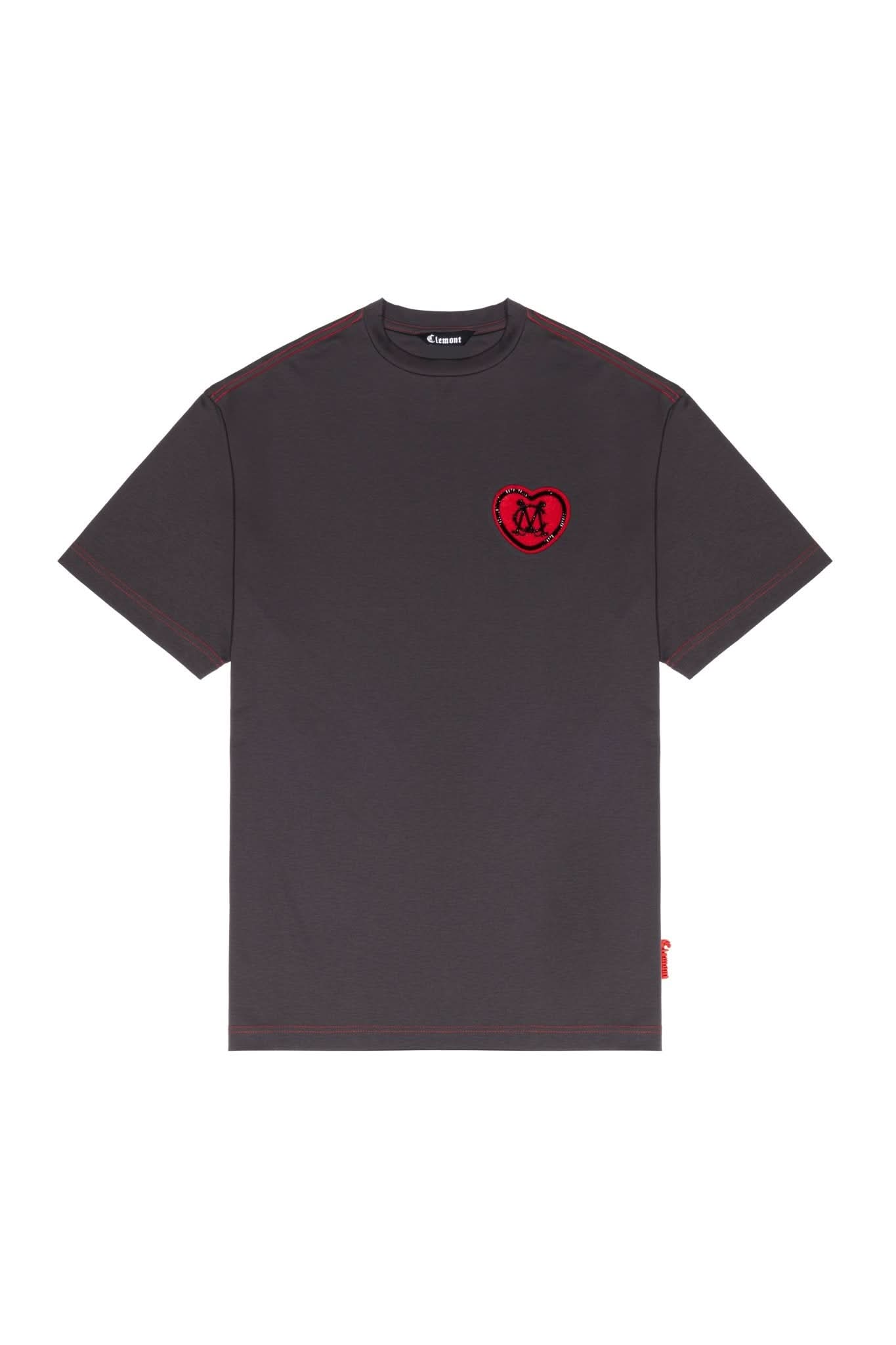 CAMISETA OVERSIZED MASCULINO ACCOGLIENZA GRIS CLEMONT - Clemont Oficial