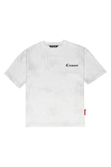 CAMISETA OVERSIZED MASCULINO ESTIVO CREMA/NEGRO CLEMONT - Clemont Oficial