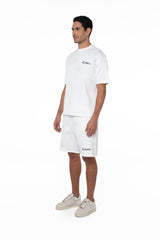 CAMISETA OVERSIZED MASCULINO ESTIVO CREMA/NEGRO CLEMONT - Clemont Oficial