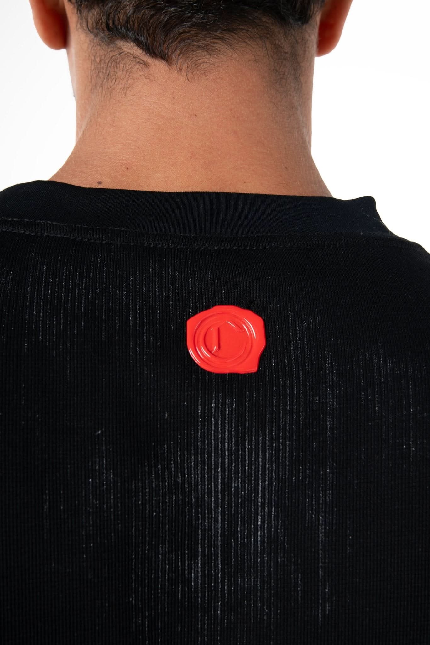CAMISETA OVERSIZED MASCULINO ESTIVO NEGRO/SILVER CLEMONT - Clemont Oficial
