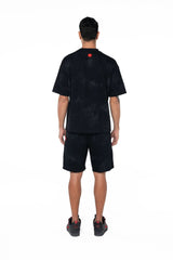 CAMISETA OVERSIZED MASCULINO ESTIVO NEGRO/SILVER CLEMONT - Clemont Oficial