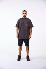 CAMISETA OVERSIZED MASCULINO FILIGRANA MOCCA CLEMONT - CLEMONT.CO S.A.S.