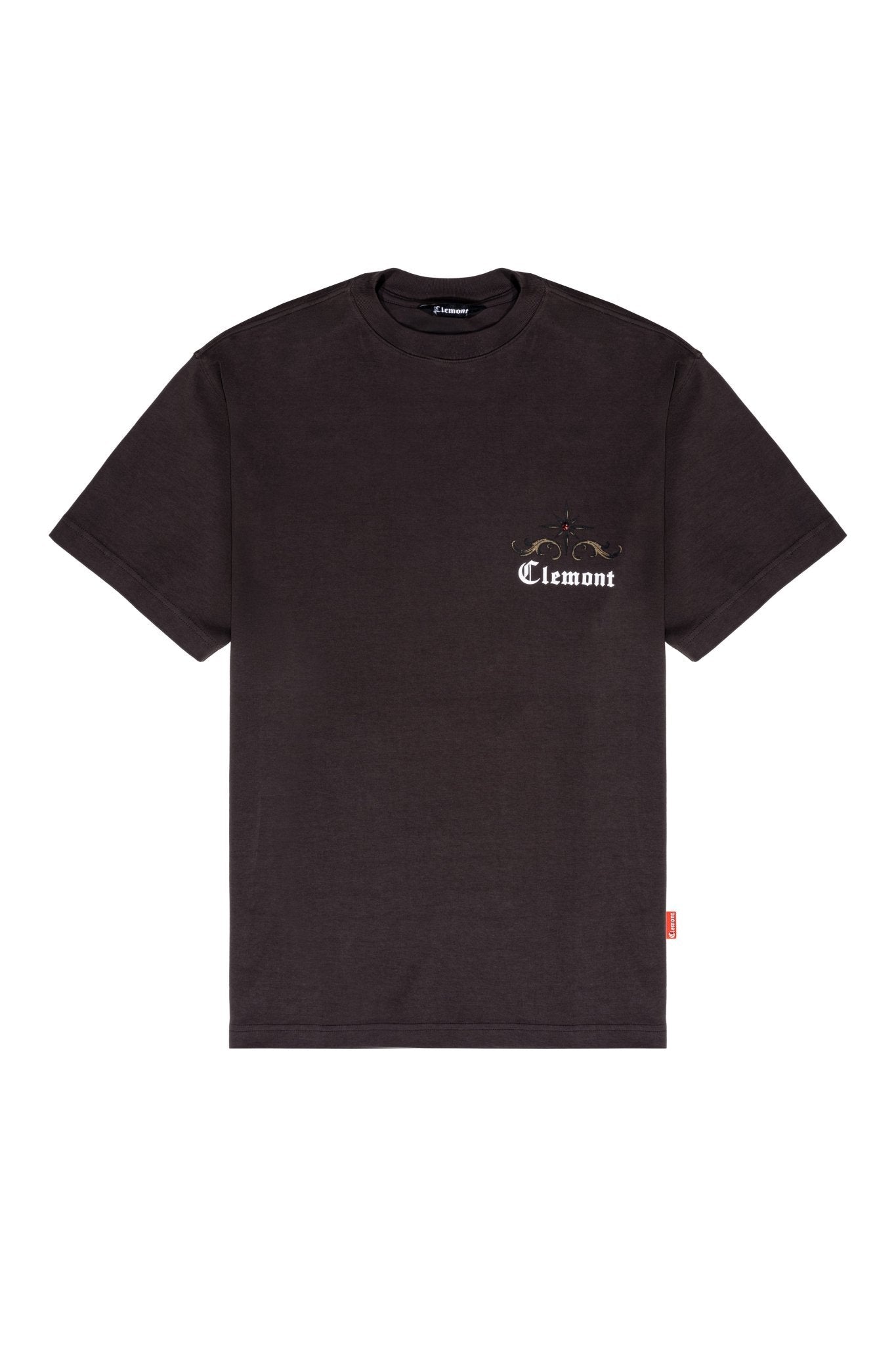 CAMISETA OVERSIZED MASCULINO FILIGRANA MOCCA CLEMONT - CLEMONT.CO S.A.S.