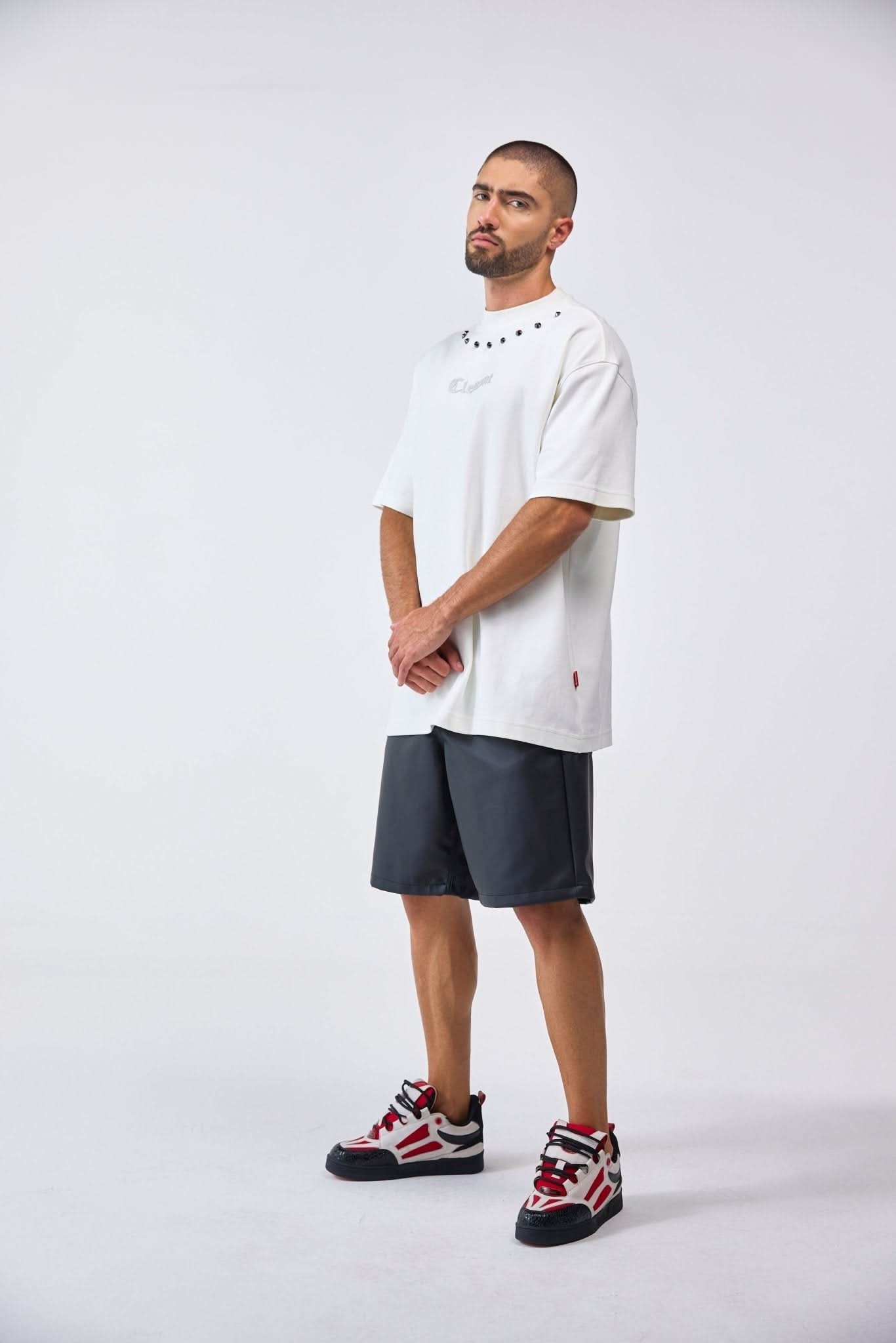 CAMISETA OVERSIZED MASCULINO METAMORFOSI CREMA CLEMONT - CLEMONT.CO S.A.S.