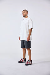CAMISETA OVERSIZED MASCULINO METAMORFOSI CREMA CLEMONT - CLEMONT.CO S.A.S.