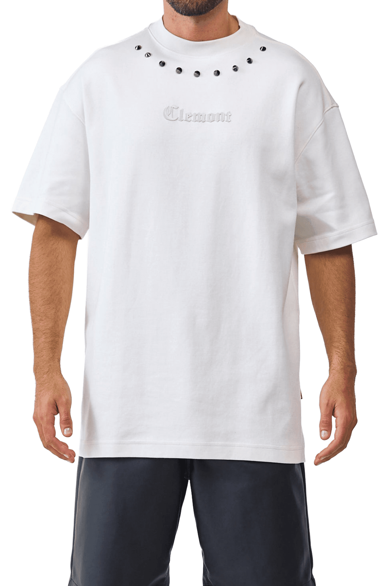 CAMISETA OVERSIZED MASCULINO METAMORFOSI CREMA CLEMONT - CLEMONT.CO S.A.S.