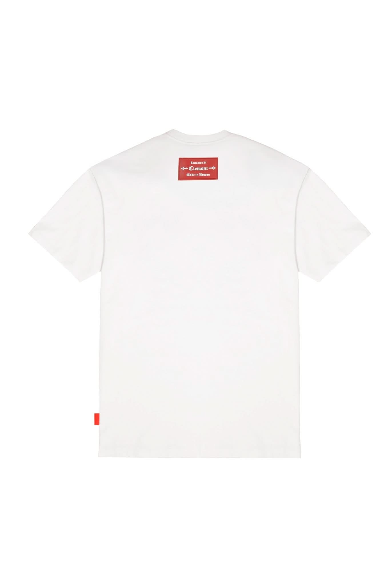 CAMISETA OVERSIZED MASCULINO METAMORFOSI CREMA CLEMONT - CLEMONT.CO S.A.S.