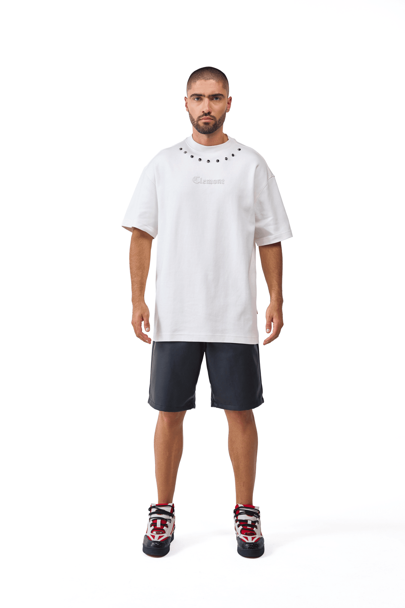 CAMISETA OVERSIZED MASCULINO METAMORFOSI CREMA CLEMONT - CLEMONT.CO S.A.S.