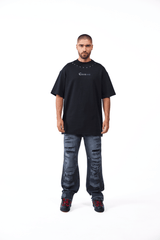 CAMISETA OVERSIZED MASCULINO METAMORFOSI NEGRO CLEMONT - CLEMONT.CO S.A.S.