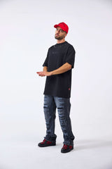 CAMISETA OVERSIZED MASCULINO METAMORFOSI NEGRO CLEMONT - CLEMONT.CO S.A.S.