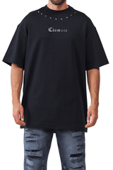 CAMISETA OVERSIZED MASCULINO METAMORFOSI NEGRO CLEMONT - CLEMONT.CO S.A.S.