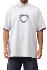 CAMISETA OVERSIZED MASCULINO MIRABILE GRIS CLEMONT - CLEMONT.CO S.A.S.