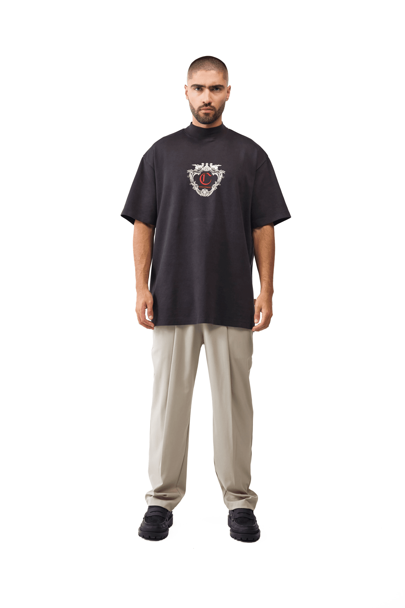 CAMISETA OVERSIZED MASCULINO MIRABILE MOCCA CLEMONT - CLEMONT.CO S.A.S.