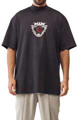 CAMISETA OVERSIZED MASCULINO MIRABILE MOCCA CLEMONT - CLEMONT.CO S.A.S.