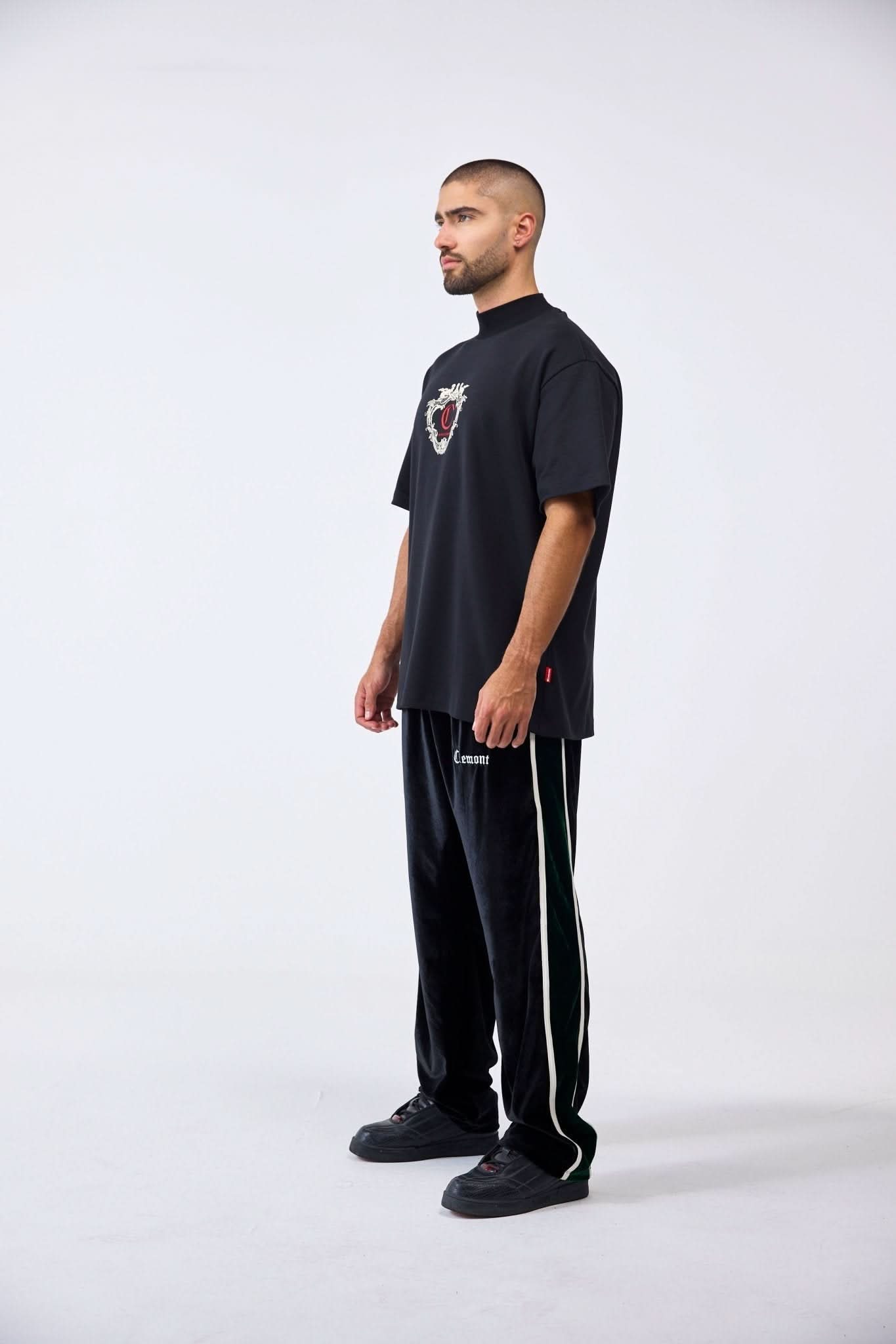 CAMISETA OVERSIZED MASCULINO MIRABILE NEGRO CLEMONT - CLEMONT.CO S.A.S.