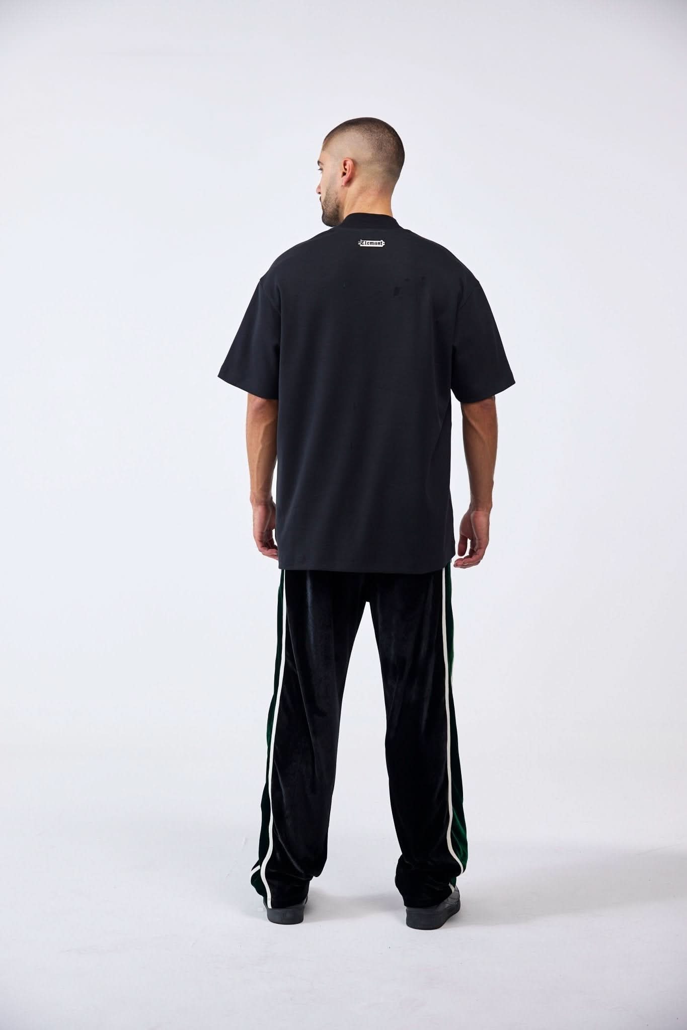 CAMISETA OVERSIZED MASCULINO MIRABILE NEGRO CLEMONT - CLEMONT.CO S.A.S.