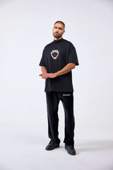 CAMISETA OVERSIZED MASCULINO MIRABILE NEGRO CLEMONT - CLEMONT.CO S.A.S.