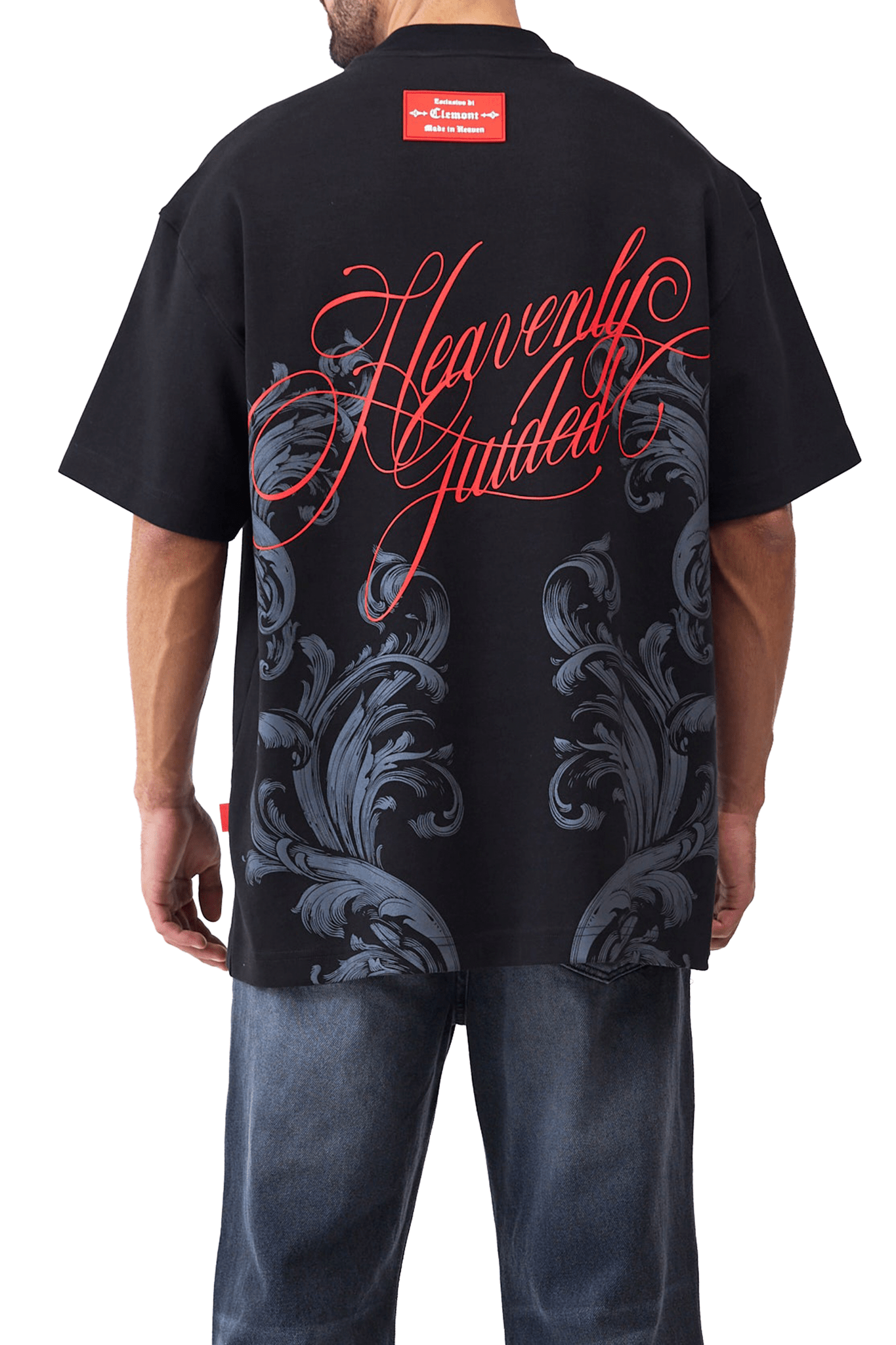 CAMISETA OVERSIZED MASCULINO NOCTURNA NEGRO CLEMONT - CLEMONT.CO S.A.S.