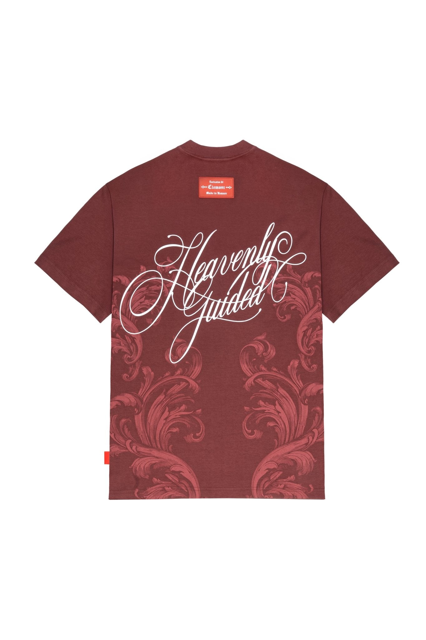 CAMISETA OVERSIZED MASCULINO NOCTURNA VINOTINTO CLEMONT - CLEMONT.CO S.A.S.