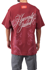 CAMISETA OVERSIZED MASCULINO NOCTURNA VINOTINTO CLEMONT - CLEMONT.CO S.A.S.