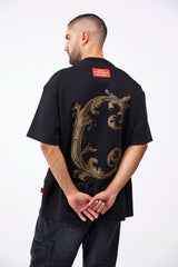 CAMISETA OVERSIZED MASCULINO ONIRICO NEGRO CLEMONT - CLEMONT.CO S.A.S.