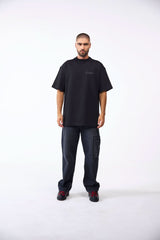 CAMISETA OVERSIZED MASCULINO ONIRICO NEGRO CLEMONT - CLEMONT.CO S.A.S.