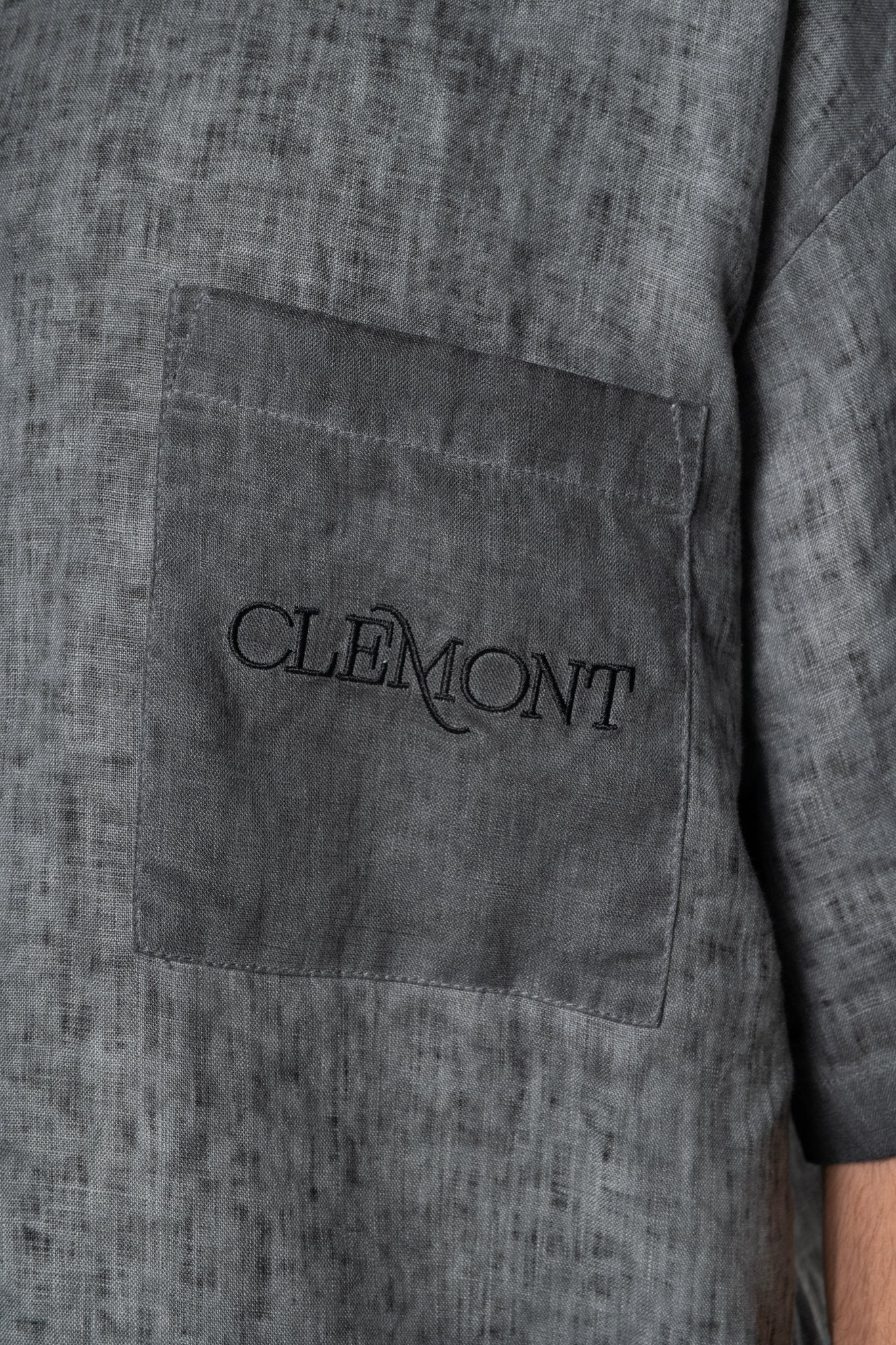 CAMISETA OVERSIZED MASCULINO PETRA NEGRO CLEMONT - Clemont Oficial