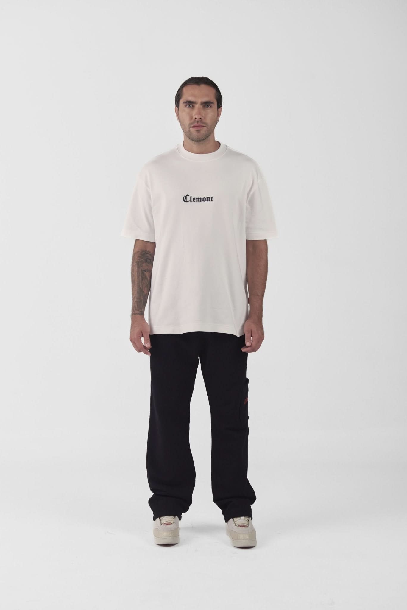 CAMISETA OVERSIZED VIRTÚ CREMA CLEMONT - CLEMONT.CO S.A.S.