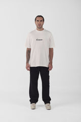 CAMISETA OVERSIZED VIRTÚ CREMA CLEMONT - CLEMONT.CO S.A.S.