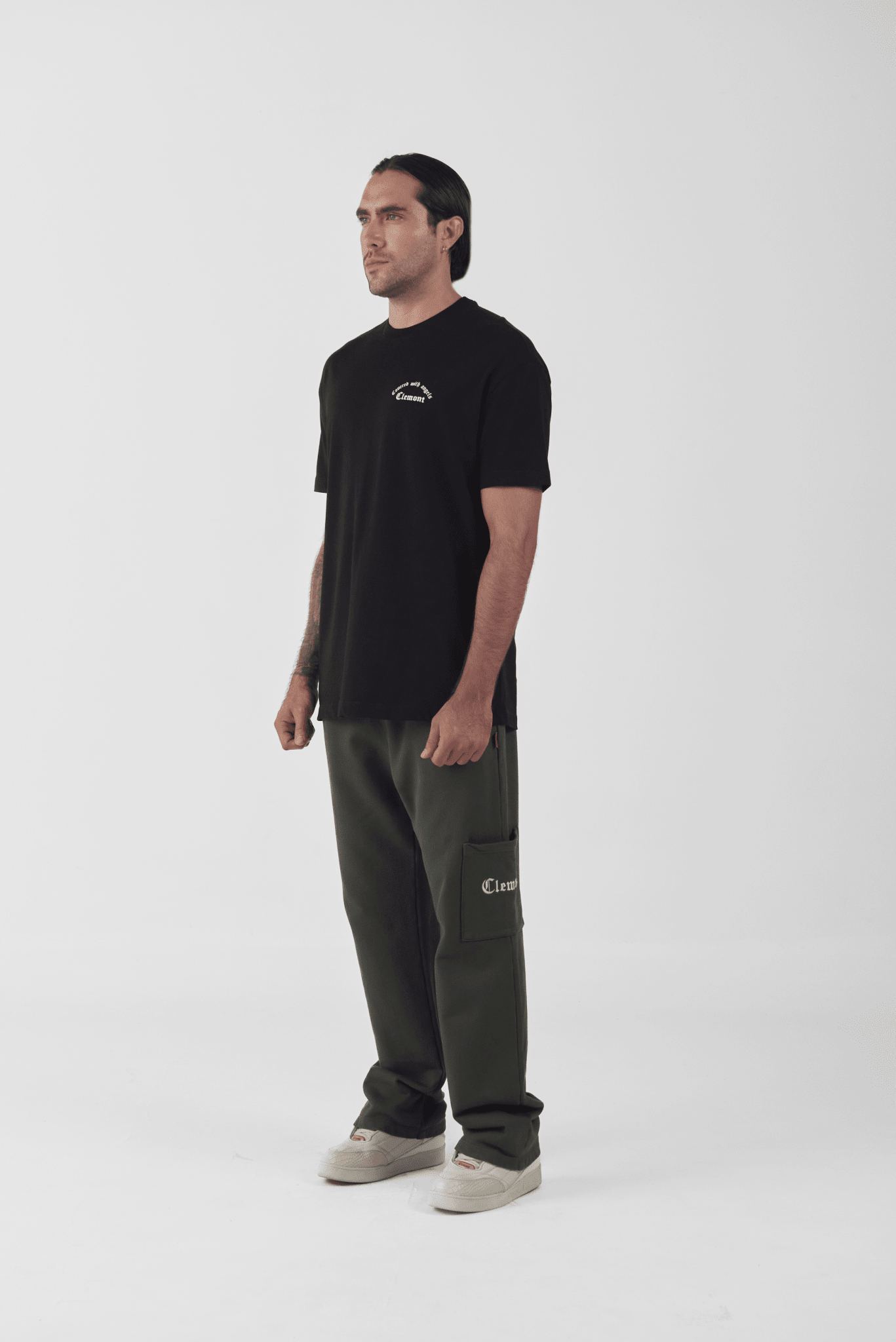CAMISETA RADIANZA NEGRO CLEMONT - Clemont Oficial
