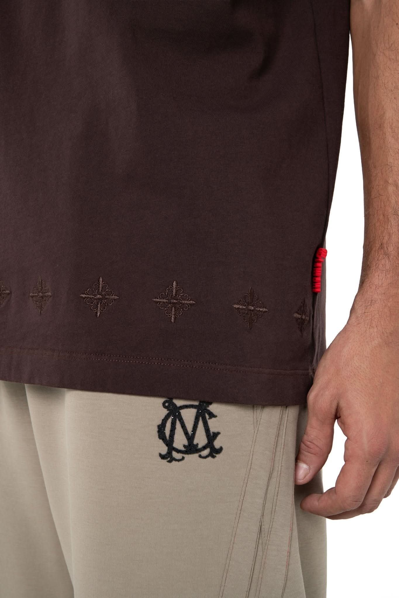 CAMISETA SEMI OVERSIZED MASCULINO AFFIDARE MOCCA CLEMONT - Clemont Oficial