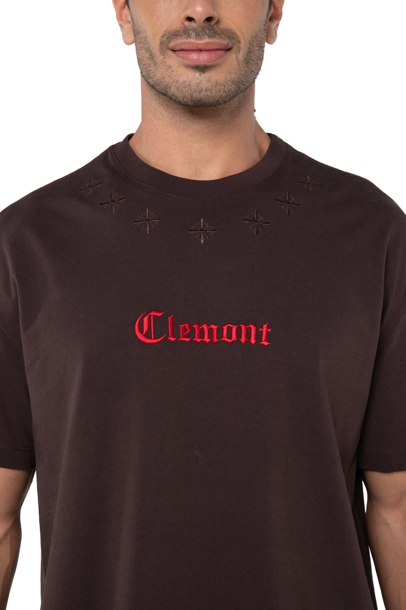 CAMISETA SEMI OVERSIZED MASCULINO AFFIDARE MOCCA CLEMONT - Clemont Oficial