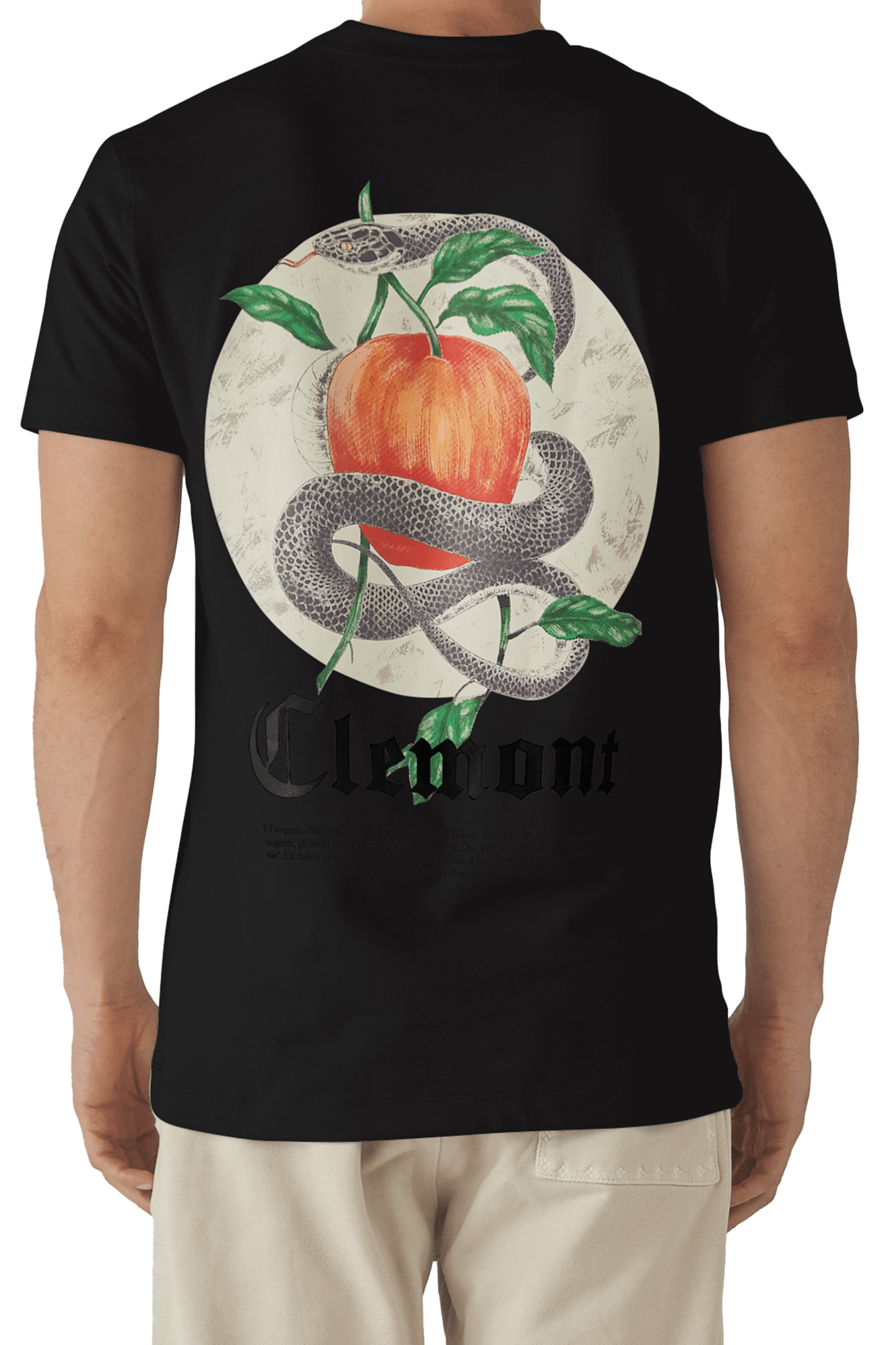 CAMISETA SERPENTE NEGRO CLEMONT - CLEMONT.CO S.A.S.