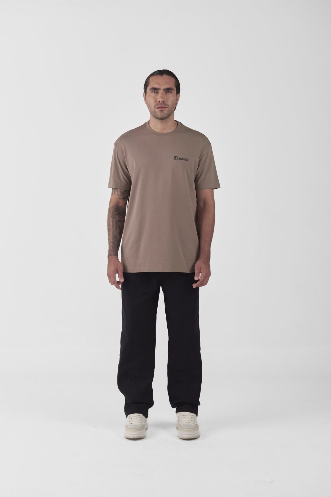 CAMISETA VANGELO TAUPE CLEMONT - CLEMONT.CO S.A.S.