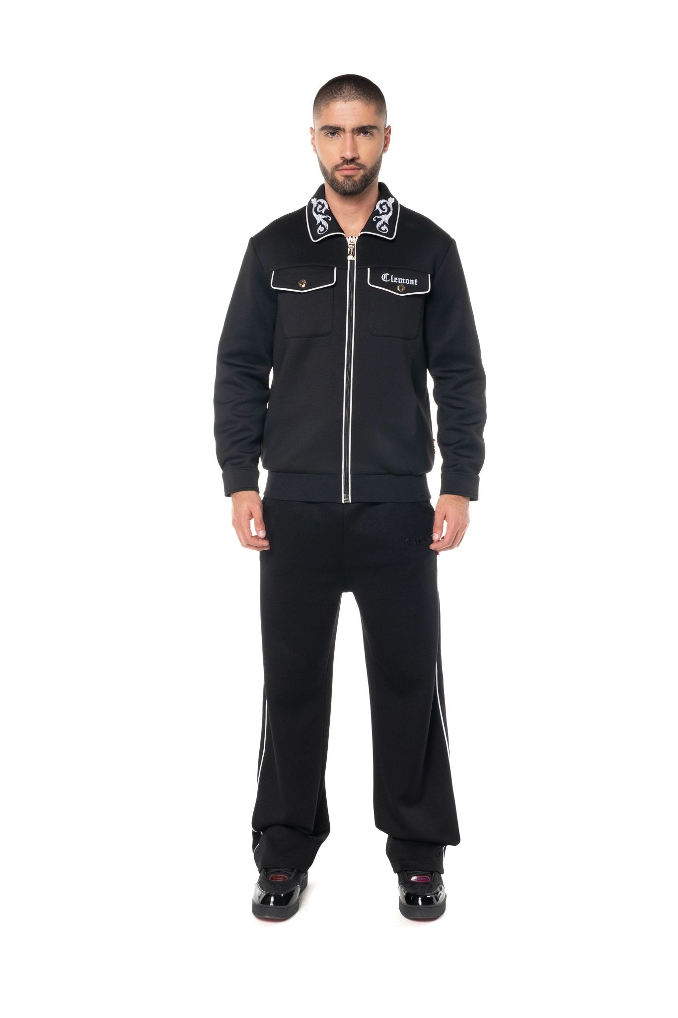 CHAQUETA HOMBRE AMULETO NEGRO CLEMONT - Clemont Oficial
