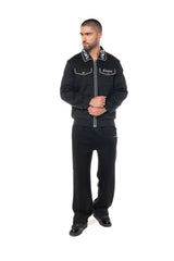 CHAQUETA HOMBRE AMULETO NEGRO CLEMONT - Clemont Oficial