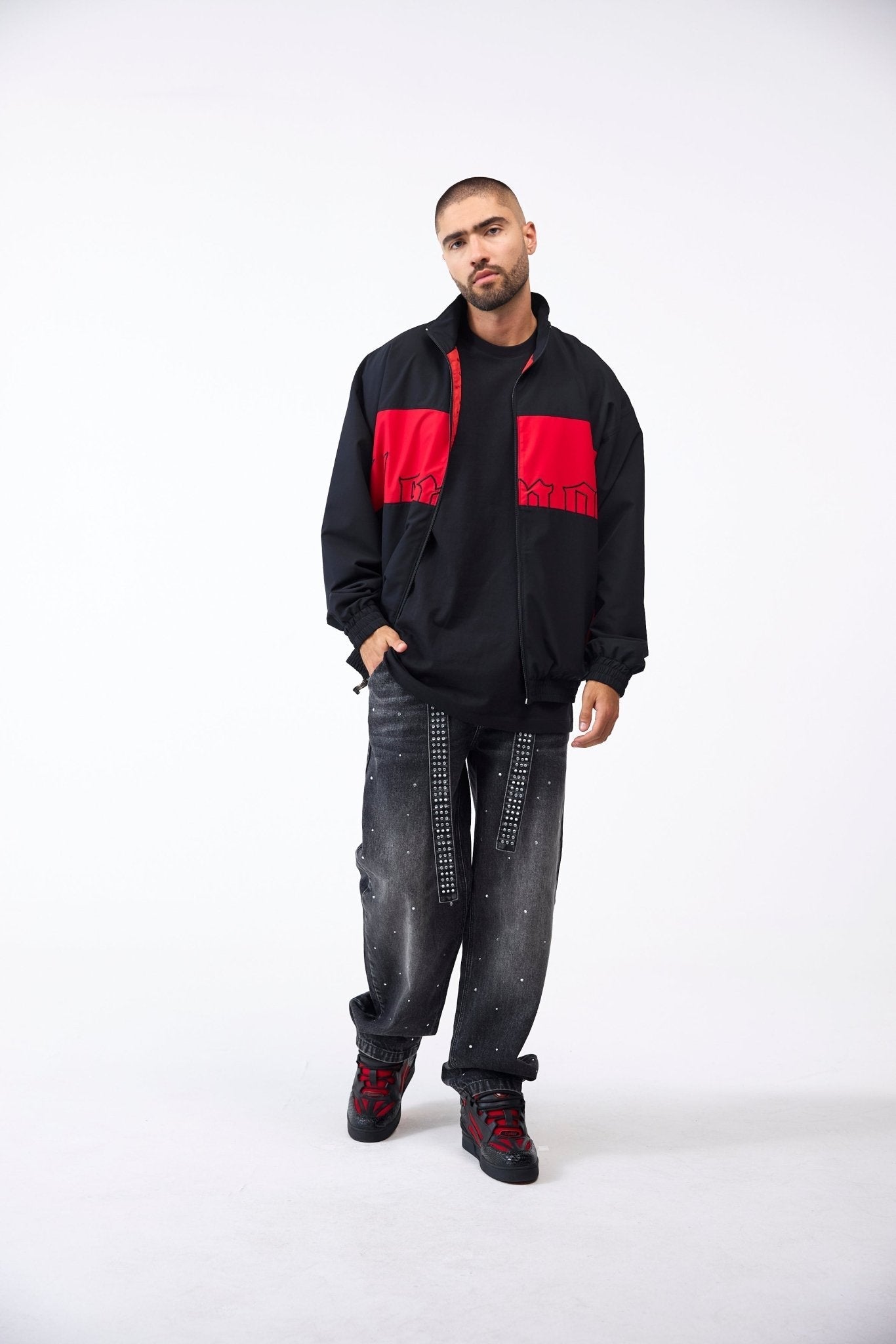 CHAQUETA MASCULINO DIOCESI NEGRO/ROJO CLEMONT - CLEMONT.CO S.A.S.