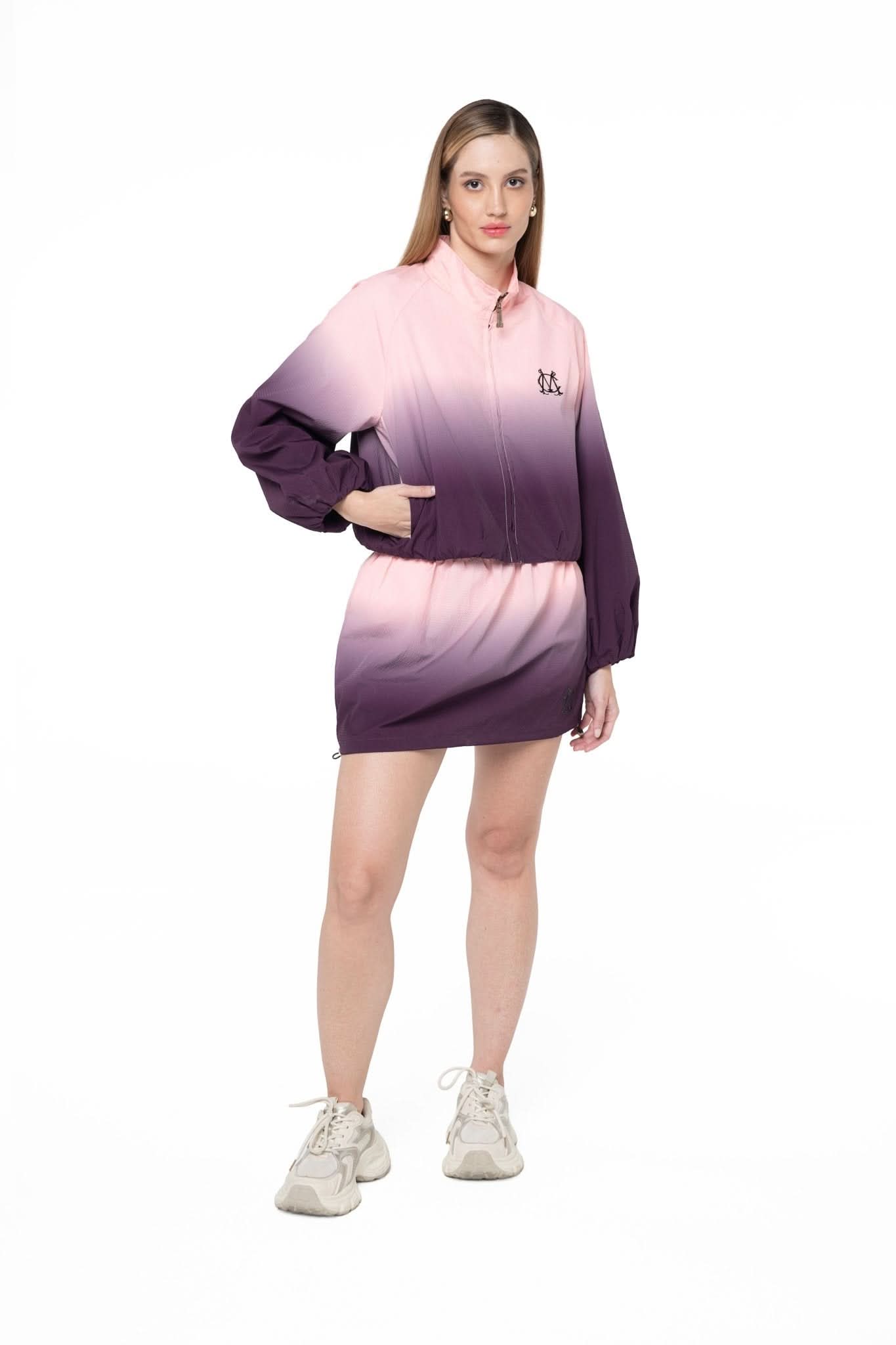 CHAQUETA MUJER GEMMA ROSA/MORADO CLEMONT - Clemont Oficial